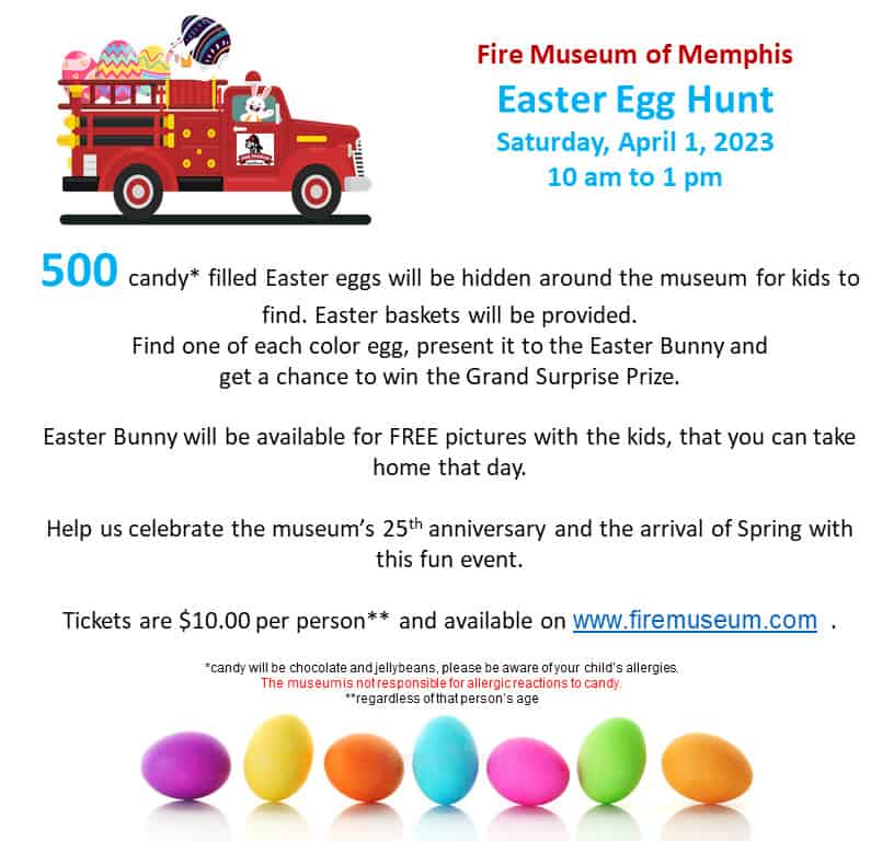 Easter Egg Hunt! The Fire Museum of Memphis